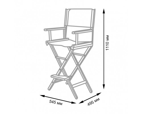 Кресло для визажиста VZ-02