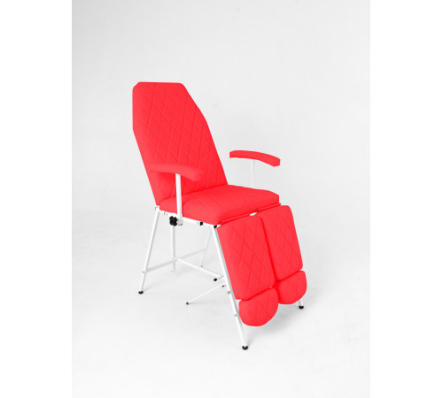 Кресло педикюрное с прошивкой ромбом Горизонт