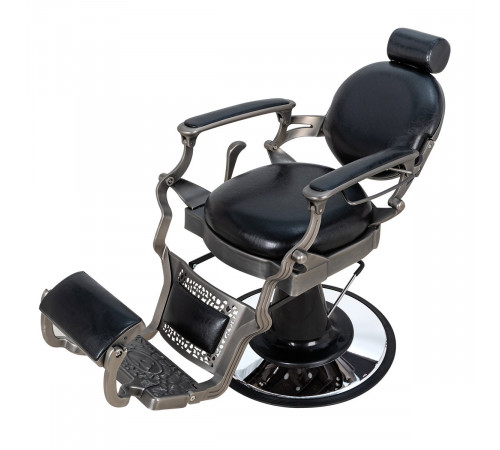 Кресло мужское барбер Ричард каркас Space Grey