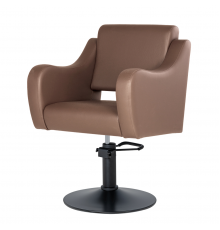 Парикмахерское кресло МД-24, основание чёрный круг