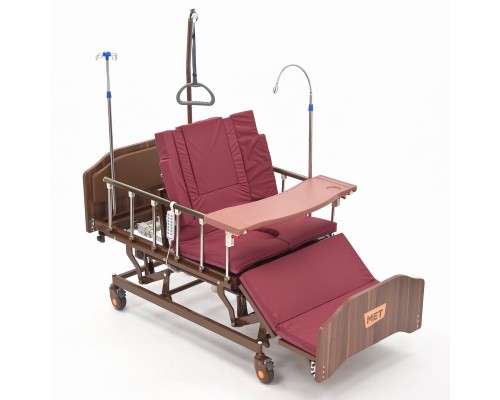 MET REALTA Кровать-кресло с "ушками" - для сна в положении сидя, с регулировкой высоты, с переворотом и туалетом