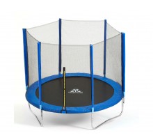 Батут DFC Trampoline Fitness с сеткой 12ft