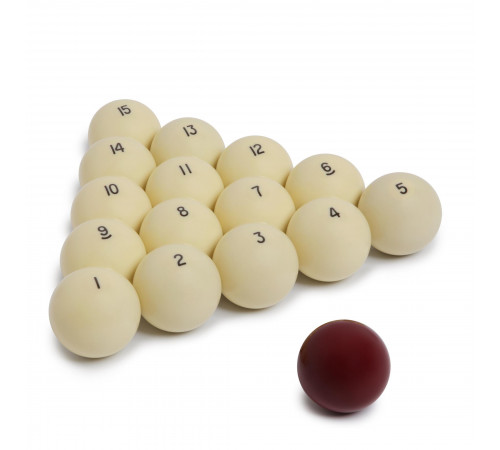 Шары Standard Pyramid Ø57,5 мм Красный биток