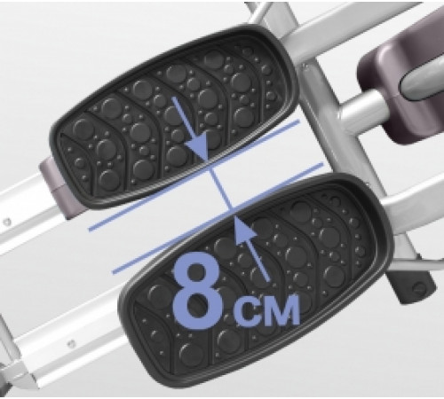Эллиптический эргометр OXYGEN GX-75 HRC 