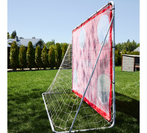 Ворота футбольные переносные UNIX Line стальные 217x153 см, с мишенями
