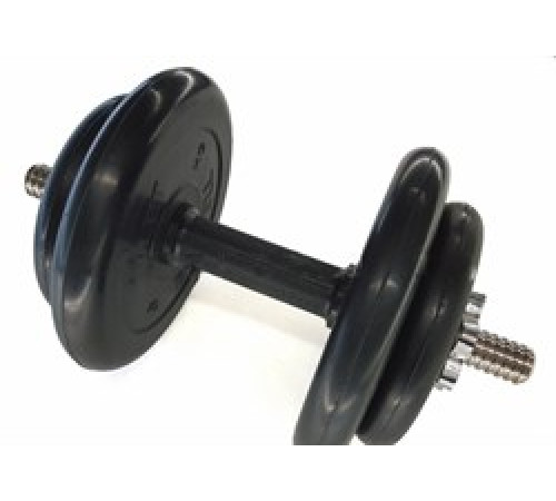 Гантель разборная обрезиненная 17,5 кг