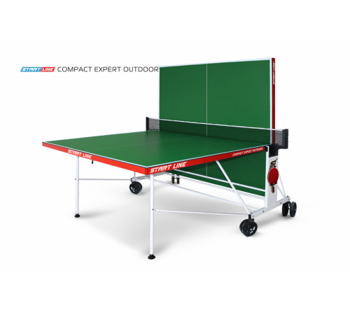 Всепогодный теннисный стол Compact Expert Outdoor green 