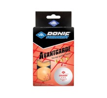 Мячики для н/тенниса DONIC AVANTGARDE 3* 40+, 6 штук, оранжевый