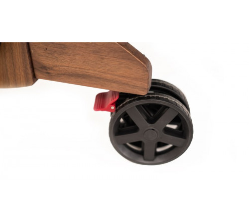 Теннисный стол складной для помещений "RASSON PREMIUM T03 Indoor" (274 х 152,5 х 76 см, натуральный орех) с сеткой