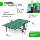 Теннисный стол UNIX Line Compact indoor 18mm MDF (Green)