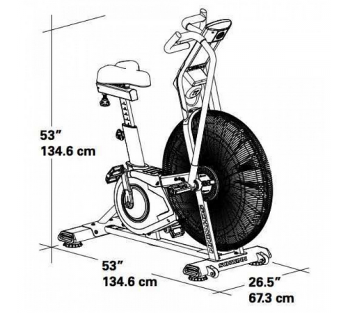 Велотренажер Schwinn Airdyne AD8