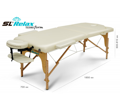 Массажный стол Techno Form (beige) Бежевый