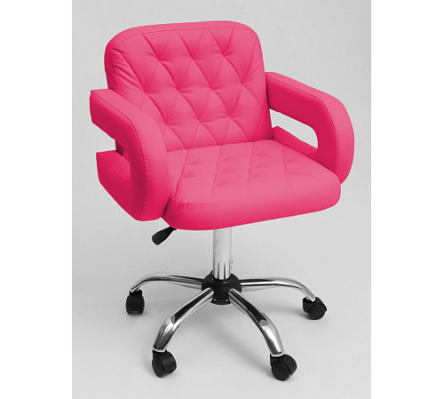 Кресло мастера Барбара, хром на колесах