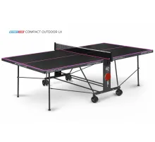 Стол теннисный Compact-2 LX  Всепогодный 6 black