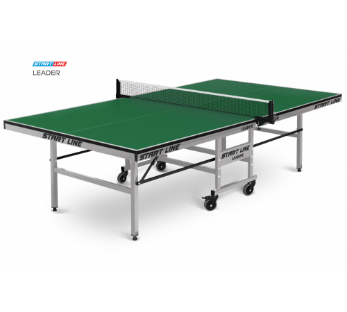 Теннисный стол Leader green