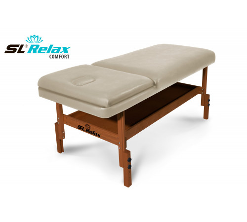 Массажный стол Relax Comfort бежевая кожа (№6)