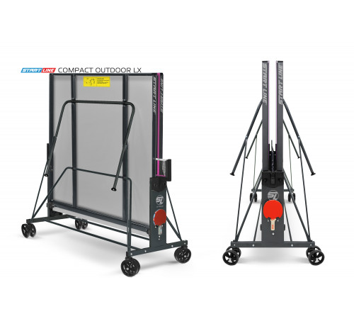 Теннисный стол Compact-2 LX Всепогодный Black