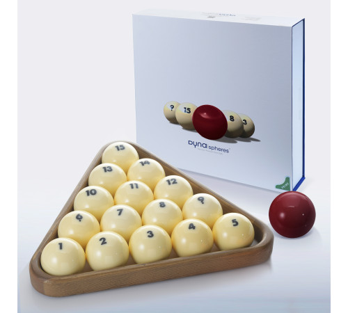 Шары Dynaspheres Prime Pyramid 68 мм Бордовый биток