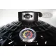 Керамический гриль-барбекю 24 дюйма (черный) (61 см)