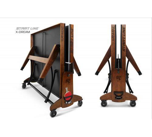 Стол теннисный X-dream Start Line (№5, ЛДСП Черный)