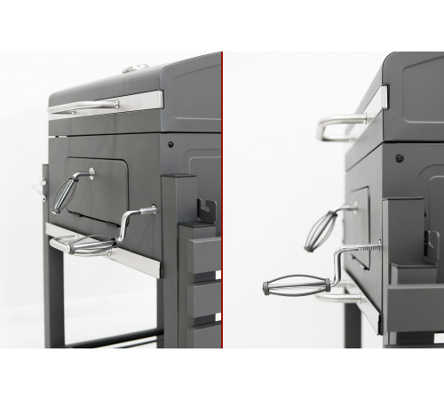 Прямоугольный угольный гриль LOCKER